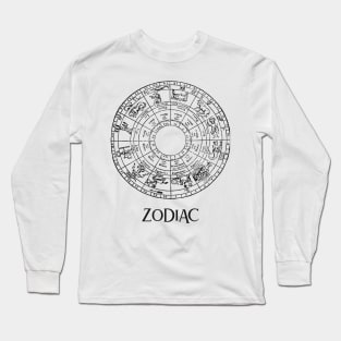 12 Signs Of The Ancient Zodiac: Long Sleeve T-Shirt